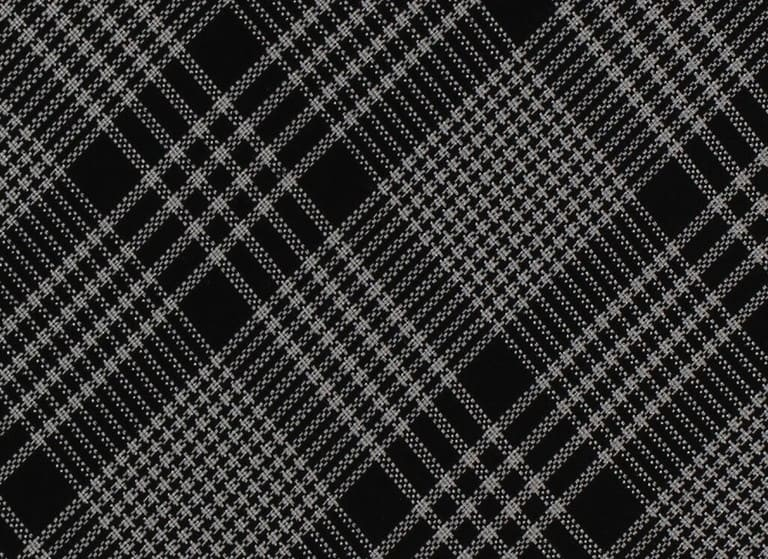 Corbata Cuadros Príncipe Gales Negra