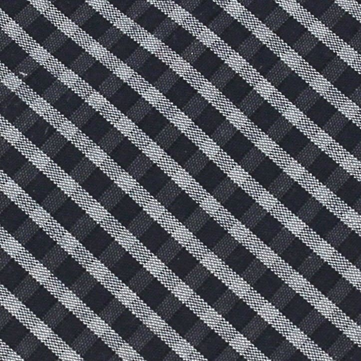 Corbata Estrecha de Cuadros Bicolor