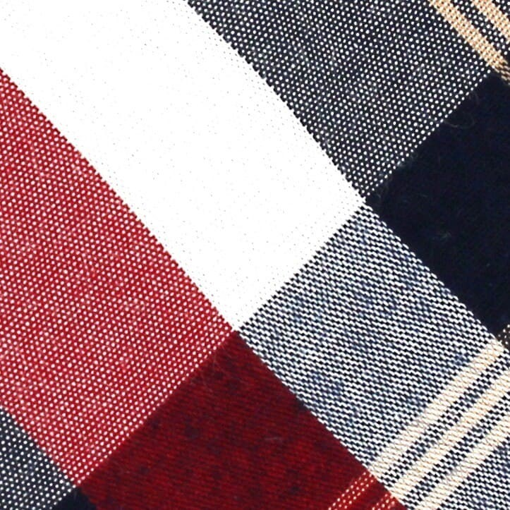 Corbata Estrecha de Cuadros Multicolor