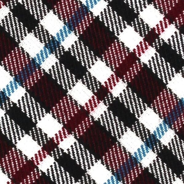 Corbata Estrecha de Cuadros Multicolor