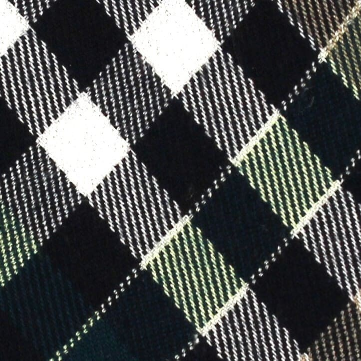 Corbata Estrecha de Cuadros Multicolor