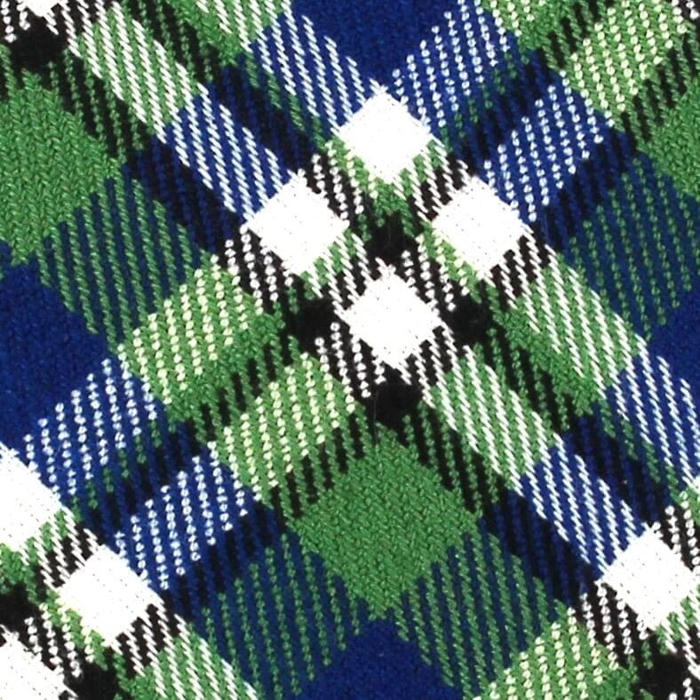 Corbata Estrecha de Cuadros Multicolor