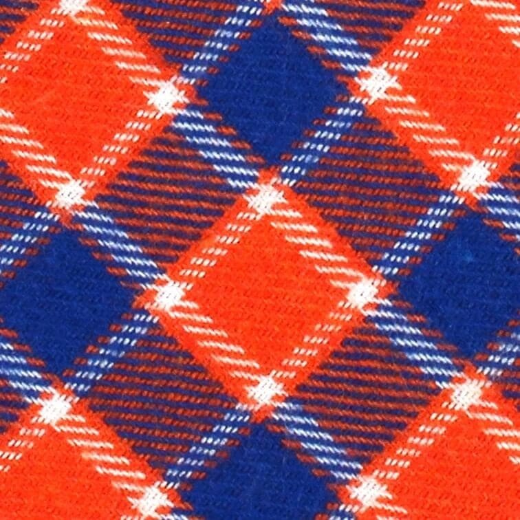 Corbata Estrecha de Cuadros Tricolor