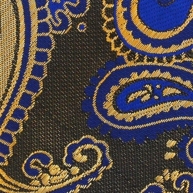 Corbata Estrecha Paisley Verde Oliva