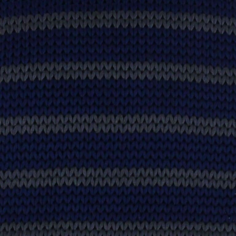 Corbata Punto Azul Rayas Finas
