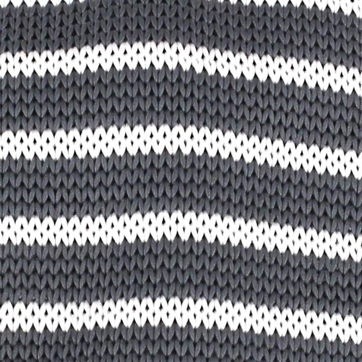 Corbata Punto Gris Rayas Finas