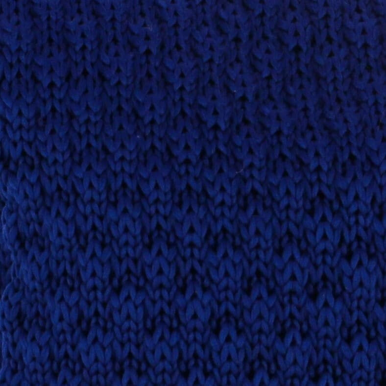 Corbata Punto Lisa Ondas Azul