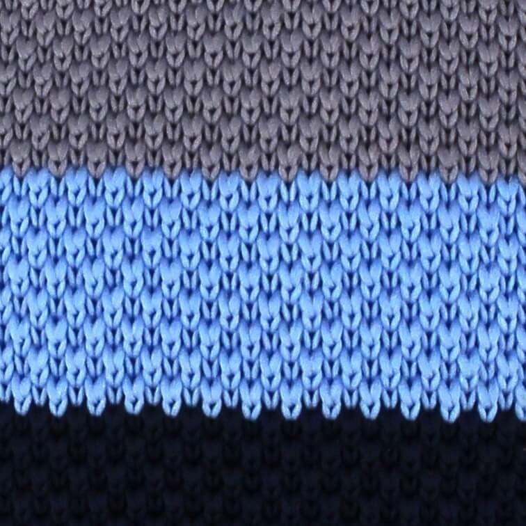 Corbata Punto Rayas Tricolor