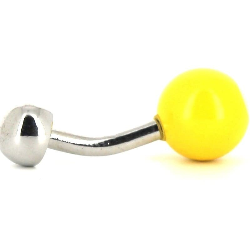 Gemelos Bolas Billar Amarillo 1