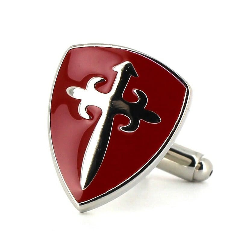 Gemelos Cruz de Santiago Roja