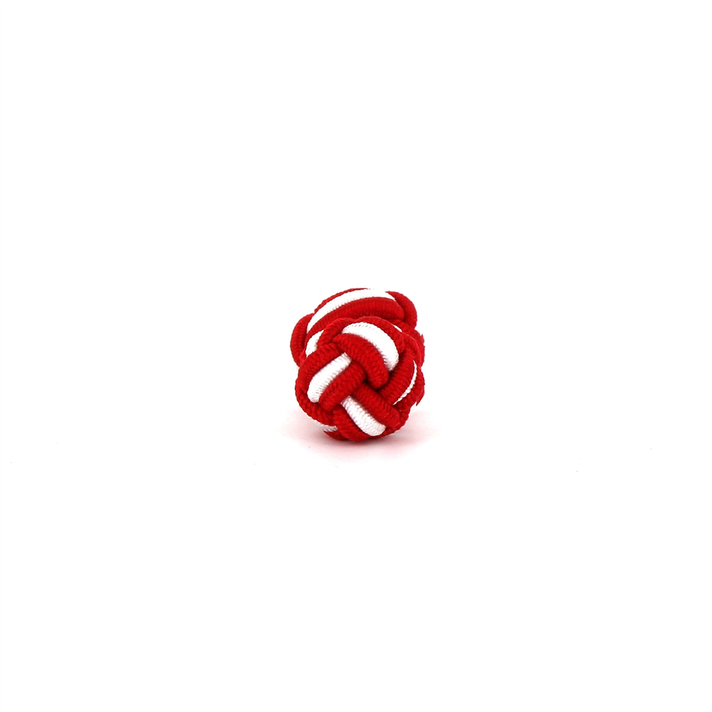 Gemelos Doble Bola Rojo y Blanco
