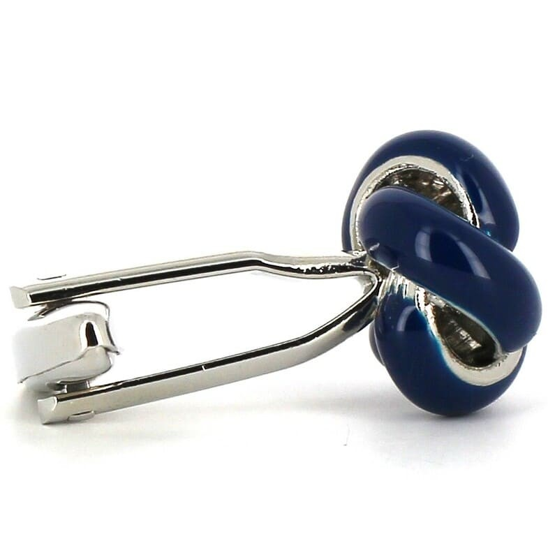 Gemelos Nudos Azul Marino I