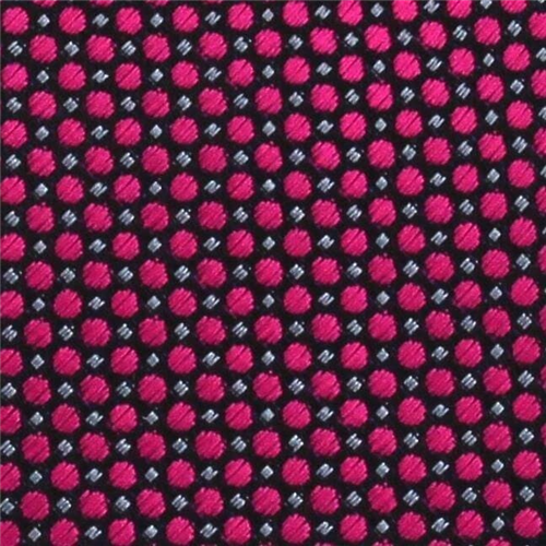 Corbata Estrecha Azul Marino y Rosa