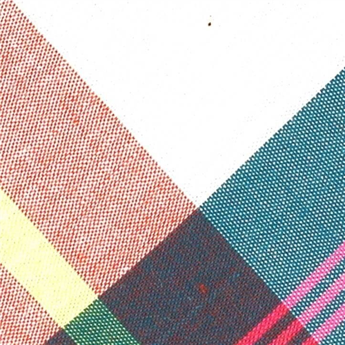 Corbata Estrecha de Cuadros Multicolor