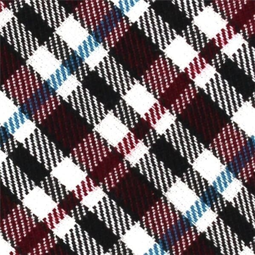 Corbata Estrecha de Cuadros Multicolor