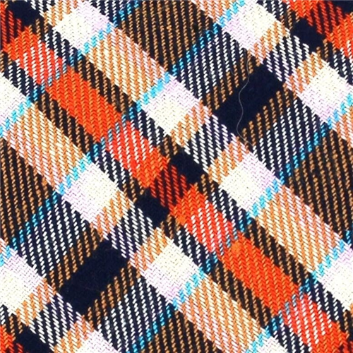 Corbata Estrecha de Cuadros Multicolor