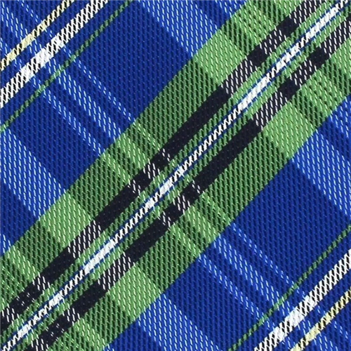 Corbata Estrecha de Cuadros Multicolor