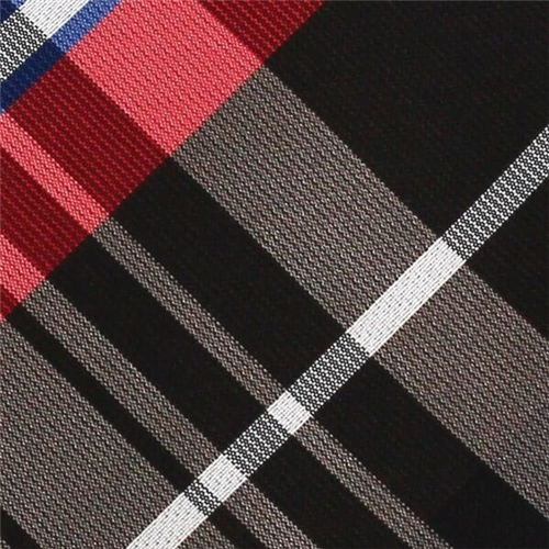 Corbata Estrecha de Cuadros Multicolor