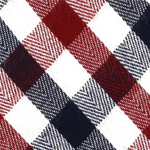 Corbata Estrecha de Cuadros Tricolor