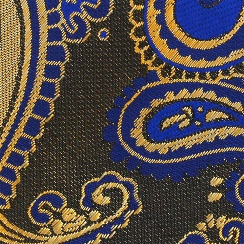Corbata Estrecha Paisley Verde Oliva