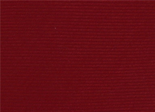 Corbata Lisa Roja Twill Horizontal