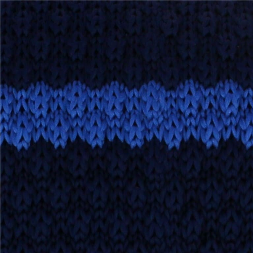 Corbata Punto Azul Rayas Azules