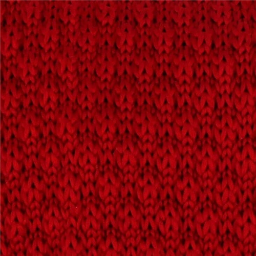 Corbata Punto Lisa Ondas Roja