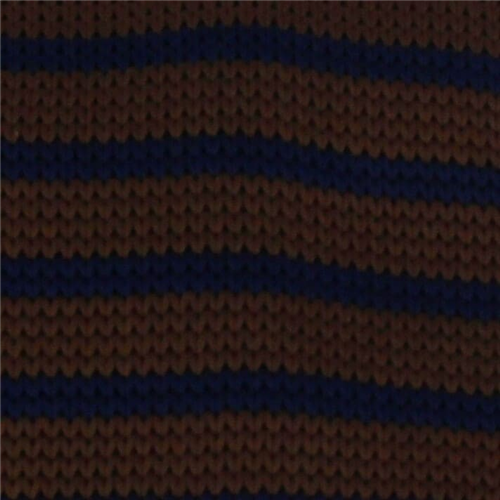 Corbata Punto Marrón Rayas Finas