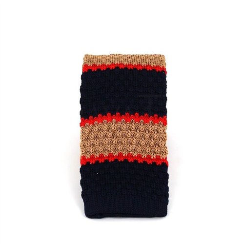Corbata Punto Ondas Rayas Tricolor
