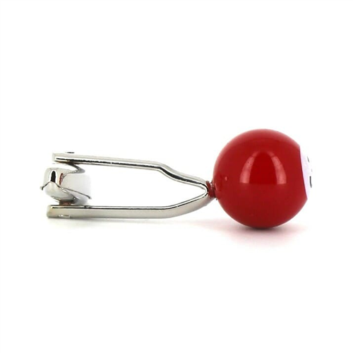 Gemelos Bolas Billar Rojo 3