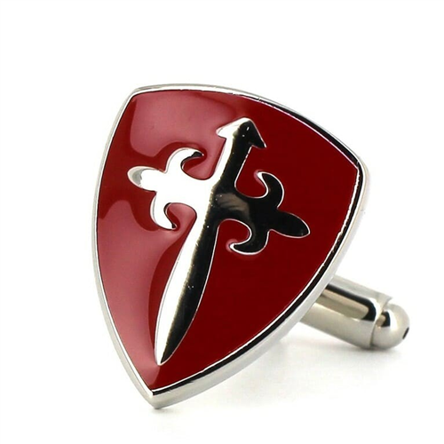 Gemelos Cruz de Santiago Roja