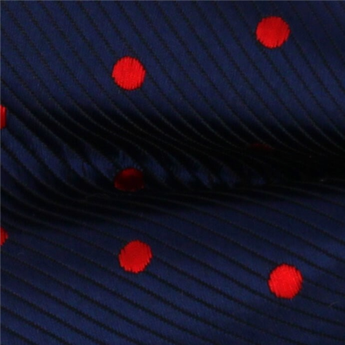 Pajarita Azul Lunares Rojos