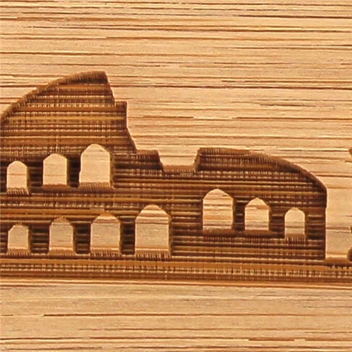Pajarita Bambú Skyline Roma