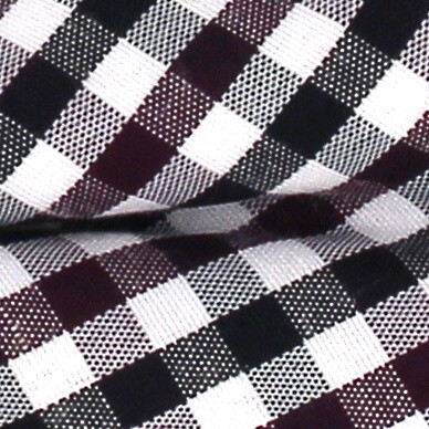 Pajarita Cuadros Vichy Morada y Negra