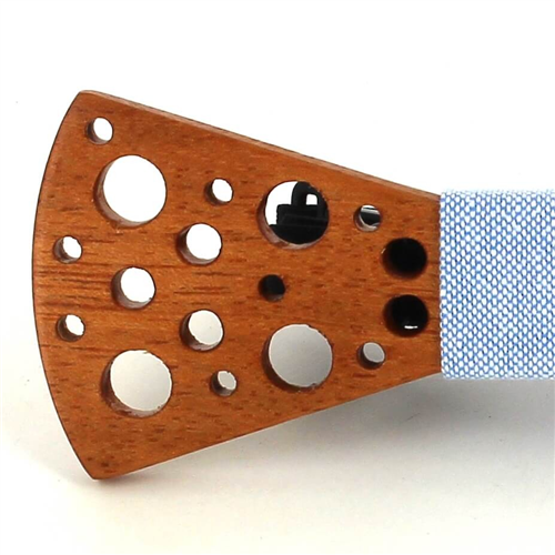 Pajarita Madera Agujeros Pequeños