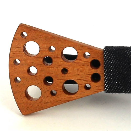 Pajarita Madera Agujeros Pequeños