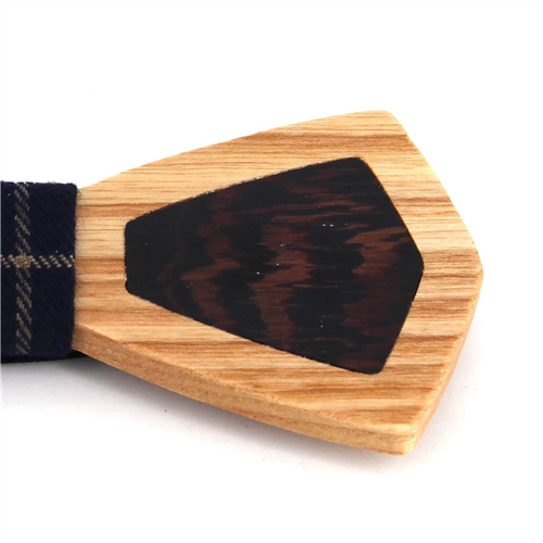 Pajarita Madera Bicolor