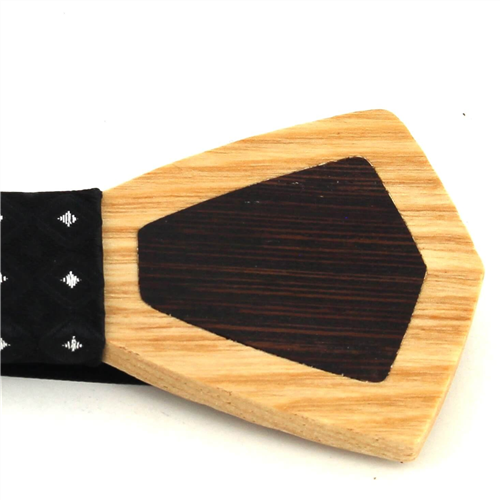 Pajarita Madera Bicolor