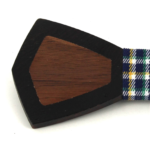 Pajarita Madera Bicolor