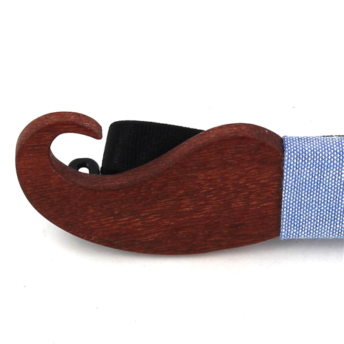 Pajarita Madera Bigote