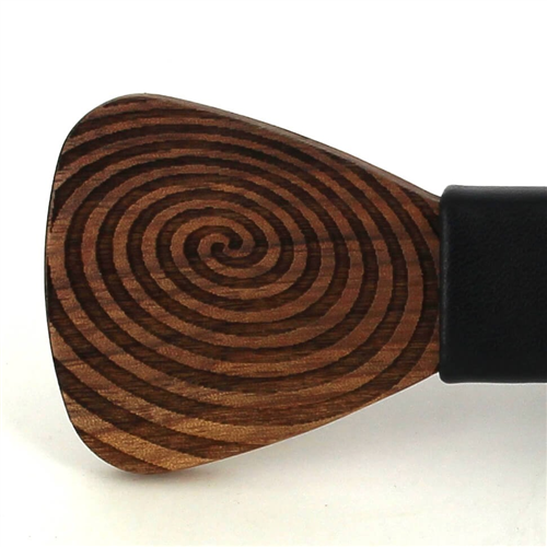Pajarita Madera Espiral