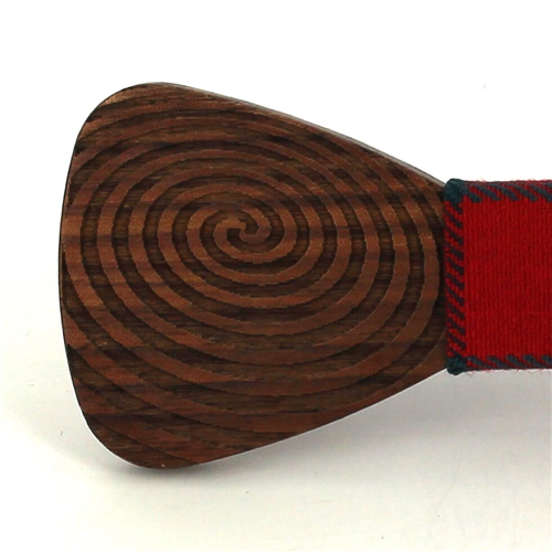 Pajarita Madera Espiral