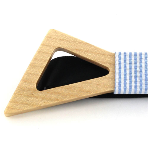 Pajarita Madera Hueca Lazo