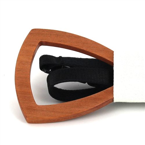Pajarita Madera Hueca Redondeada