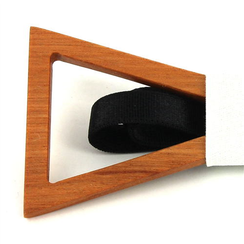 Pajarita Madera Hueca Triángular