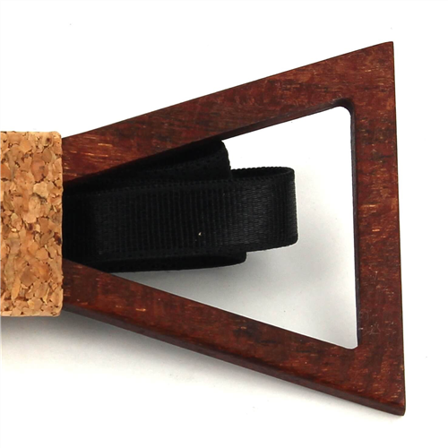 Pajarita Madera Hueca Triángular