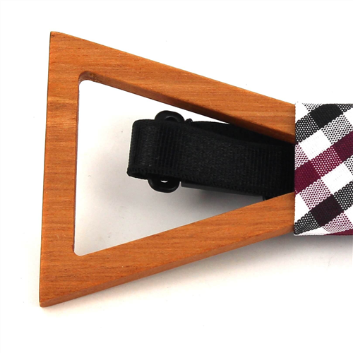 Pajarita Madera Hueca Triángular