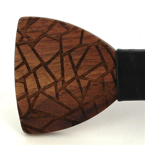 Pajarita Madera Lineas