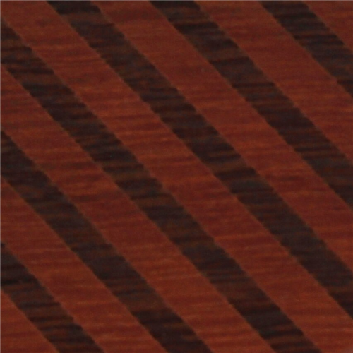 Pajarita Madera Rayas Gruesas