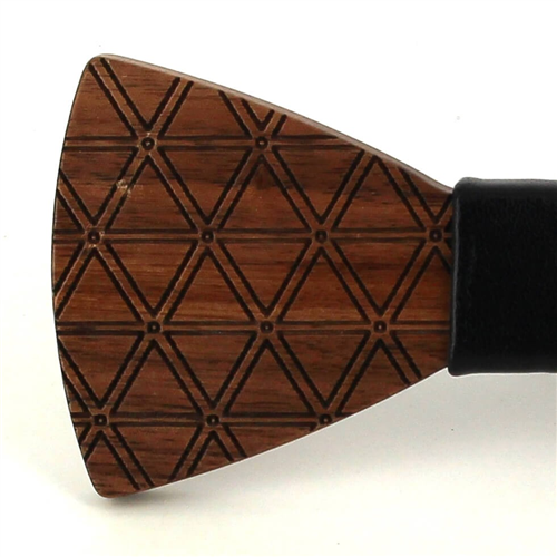 Pajarita Madera Rombos